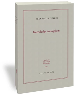 Abbildung von Dinges | Knowledge Ascriptions | 1. Auflage | 2019 | beck-shop.de