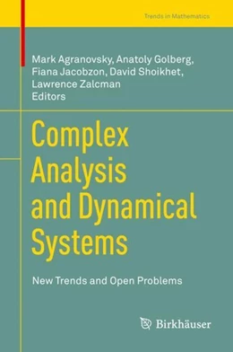 Abbildung von Agranovsky / Golberg | Complex Analysis and Dynamical Systems | 1. Auflage | 2018 | beck-shop.de