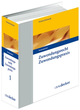 Abbildung von Krämer / Schmidt | Zuwendungsrecht - Zuwendungspraxis - ohne Aktualisierungsservice | 1. Auflage | 2023 | beck-shop.de