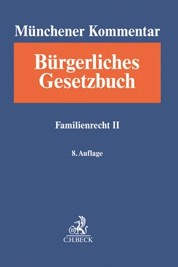 Abbildung von Münchener Kommentar zum Bürgerlichen Gesetzbuch: BGB, Band 10: Familienrecht II, §§ 1589-1921, SGB VIII | 8. Auflage | 2020 | beck-shop.de