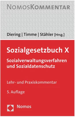 Abbildung von Diering / Timme | Sozialgesetzbuch X: SGB X | 5. Auflage | 2019 | beck-shop.de