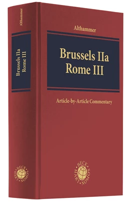 Abbildung von Althammer | Brussels IIa - Rome III | 1. Auflage | 2019 | beck-shop.de