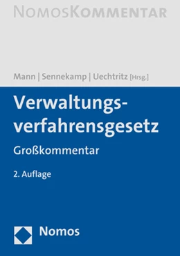 Abbildung von Mann / Sennekamp | Verwaltungsverfahrensgesetz | 2. Auflage | 2019 | beck-shop.de