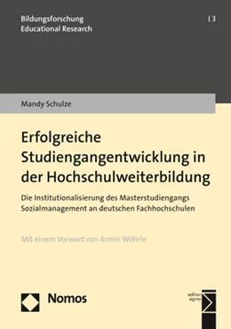 Abbildung von Schulze | Erfolgreiche Studiengangentwicklung in der Hochschulweiterbildung | 1. Auflage | 2018 | 3 | beck-shop.de