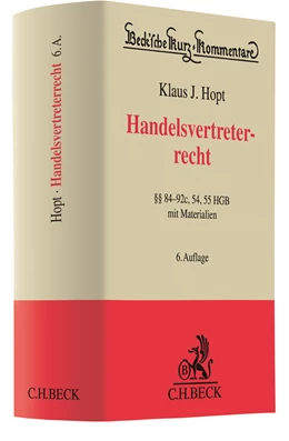 Abbildung von Hopt | Handelsvertreterrecht | 6. Auflage | 2019 | Band 9a | beck-shop.de