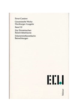 Abbildung von Cassirer / Recki | Zur Einsteinschen Relativitätstheorie | 1. Auflage | 2001 | 10 | beck-shop.de