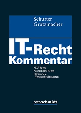 Abbildung von Schuster / Grützmacher | IT-Recht | 1. Auflage | 2020 | beck-shop.de