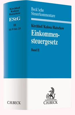 Abbildung von Kirchhof / Kulosa | Einkommensteuergesetz: EStG, Band 2: §§ 9-25 | 1. Auflage | 2020 | beck-shop.de