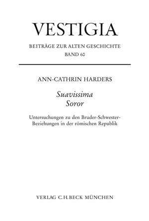 Cover: Ann-Cathrin Harders, Suavissima Soror