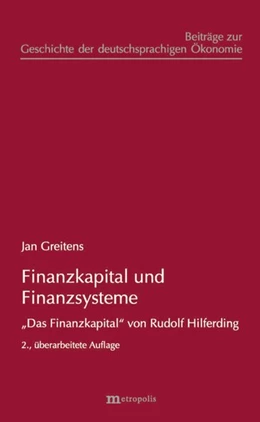 Abbildung von Greitens | Finanzkapital und Finanzsysteme | 2. Auflage | 2018 | beck-shop.de
