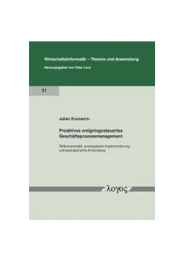 Abbildung von Krumeich | Proaktives ereignisgesteuertes Geschäftsprozessmanagement | 1. Auflage | 2018 | 31 | beck-shop.de