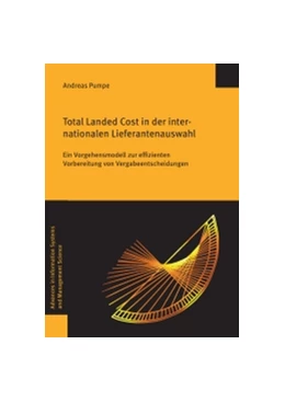 Abbildung von Pumpe | Total Landed Cost in der internationalen Lieferantenauswahl | 1. Auflage | 2018 | 57 | beck-shop.de