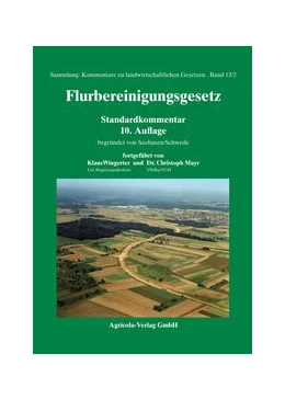 Abbildung von Wingerter / Mayr | Flurbereinigungsgesetz | 10. Auflage | 2018 | beck-shop.de