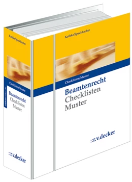 Abbildung von Kathke / Speckbacher | Beamtenrecht - ohne Aktualisierungsservice | 1. Auflage | 2024 | beck-shop.de