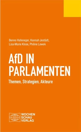 Abbildung von Hafeneger / Jestädt | AfD in Parlamenten | 1. Auflage | 2018 | beck-shop.de