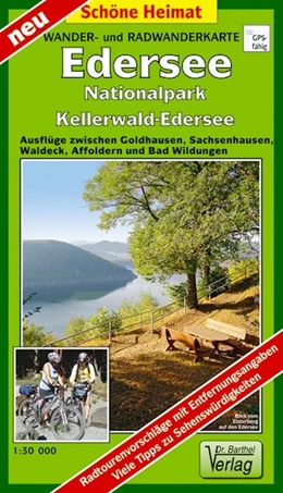 Abbildung von Wander- und Radwanderkarte Edersee, Nationalpark Kellerwald-Edersee und Umgebung | 1. Auflage | 2018 | beck-shop.de