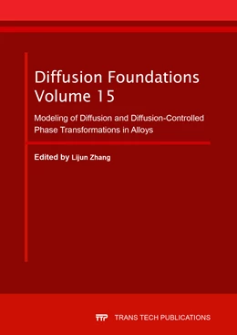Abbildung von Zhang | Diffusion Foundations Vol. 15 | 1. Auflage | 2018 | Volume 15 | beck-shop.de