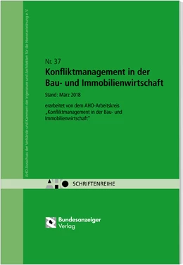 Abbildung von Konfliktmanagement in der Bau- und Immobilienwirtschaft | 1. Auflage | 2018 | 37 | beck-shop.de