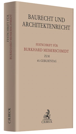 Abbildung von Baurecht und Architektenrecht | 1. Auflage | 2018 | beck-shop.de