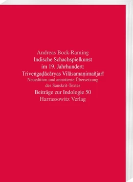 Abbildung von Bock-Raming | Indische Schachspielkunst im 19. Jahrhundert: Trive¿ga¿acaryas Vilasama¿imañjari | 1. Auflage | 2018 | beck-shop.de