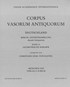 Cover: Dehl-von Kaenel, Christiane, Corpus Vasorum Antiquorum Deutschland Bd. 85 Berlin Band 10: Antikensammlung Geometrische Keramik