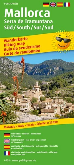 Abbildung von Mallorca - Serra de Tramuntana Sur/Süd /South/Sud 1:25 000 | 2. Auflage | 2018 | beck-shop.de