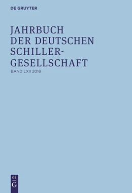 Abbildung von Honold / Lubkoll | Jahrbuch der Deutschen Schillergesellschaft | 1. Auflage | 2018 | beck-shop.de