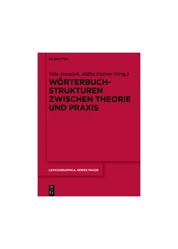 Abbildung von Jesenšek / Enceva | Wörterbuchstrukturen zwischen Theorie und Praxis | 1. Auflage | 2018 | 154 | beck-shop.de