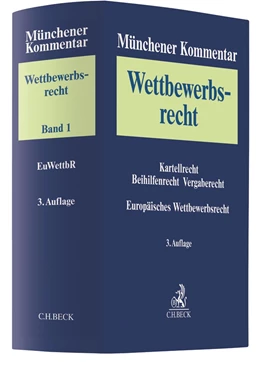 Abbildung von Münchener Kommentar zum Wettbewerbsrecht - Band 1: Europäisches Wettbewerbsrecht | 3. Auflage | 2020 | beck-shop.de