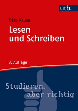 Abbildung von Kruse | Lesen und Schreiben | 3. Auflage | 2018 | 3355 | beck-shop.de