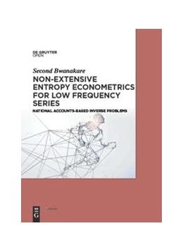 Abbildung von Bwanakare | Non-Extensive Entropy Econometrics for Low Frequency Series | 1. Auflage | 2019 | beck-shop.de