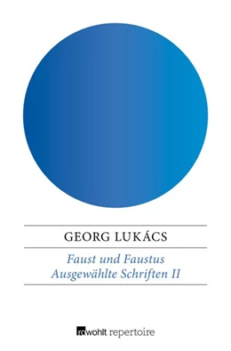 Abbildung von Lukács | Faust und Faustus | 1. Auflage | 2018 | beck-shop.de