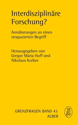 Abbildung von Hoff / Korber | Interdisziplinäre Forschung? | 1. Auflage | 2018 | beck-shop.de