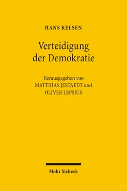 Abbildung von Kelsen / Jestaedt | Verteidigung der Demokratie | 1. Auflage | 2006 | beck-shop.de