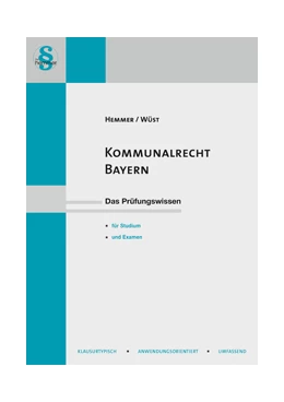 Abbildung von Hemmer / Wüst | Kommunalrecht Bayern | 11. Auflage | 2018 | beck-shop.de