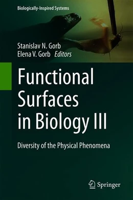 Abbildung von Gorb | Functional Surfaces in Biology III | 1. Auflage | 2018 | beck-shop.de