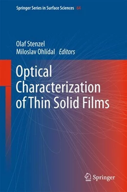 Abbildung von Stenzel / Ohlídal | Optical Characterization of Thin Solid Films | 1. Auflage | 2018 | beck-shop.de