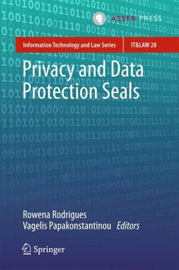 Abbildung von Rodrigues / Papakonstantinou | Privacy and Data Protection Seals | 1. Auflage | 2018 | beck-shop.de