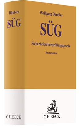 Abbildung von Däubler | Sicherheitsüberprüfungsgesetz: SÜG | 1. Auflage | 2019 | beck-shop.de