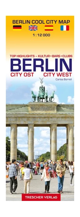 Abbildung von Borrell | Stadtplan Berlin Cool City Map - Top Highlights: Kultur, Bars, Clubs | 4. Auflage | 2018 | beck-shop.de