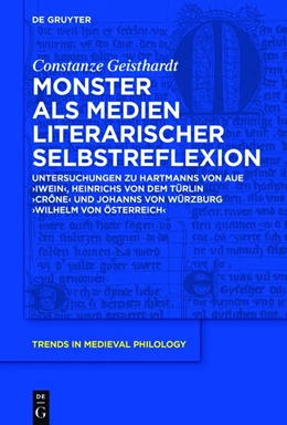 Abbildung von Geisthardt | Monster als Medien literarischer Selbstreflexion | 1. Auflage | 2019 | beck-shop.de