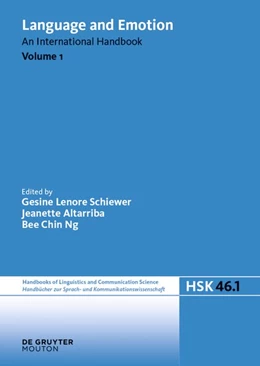 Abbildung von Schiewer / Altarriba | Language and Emotion | 1. Auflage | 2020 | beck-shop.de