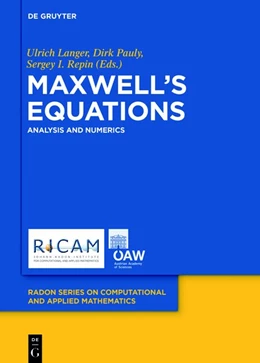 Abbildung von Langer / Pauly | Maxwell's Equations | 1. Auflage | 2019 | beck-shop.de