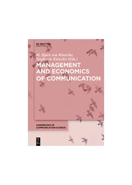 Abbildung von Rimscha | Management and Economics of Communication | 1. Auflage | 2020 | beck-shop.de