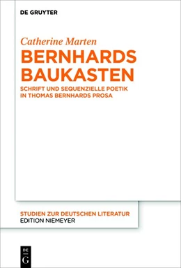 Abbildung von Marten | Bernhards Baukasten | 1. Auflage | 2018 | beck-shop.de