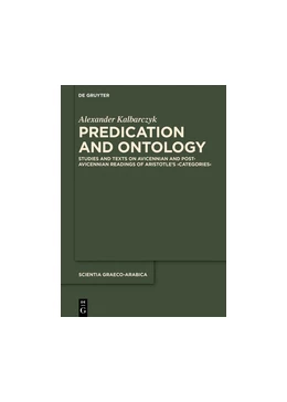 Abbildung von Kalbarczyk | Predication and Ontology | 1. Auflage | 2018 | beck-shop.de