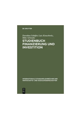 Abbildung von Schäfer / Kruschwitz | Studienbuch Finanzierung und Investition | 2. Auflage | 2018 | beck-shop.de