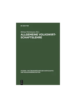 Abbildung von Berlemann | Allgemeine Volkswirtschaftslehre | 1. Auflage | 2018 | beck-shop.de