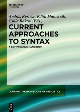 Abbildung von Kertész / Moravcsik | Current Approaches to Syntax | 1. Auflage | 2019 | beck-shop.de