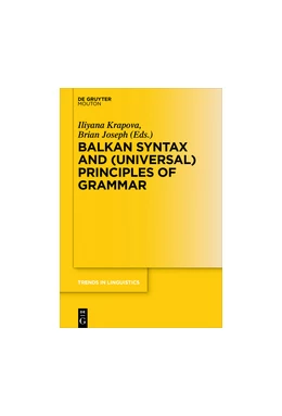 Abbildung von Krapova / Joseph | Balkan Syntax and (Universal) Principles of Grammar | 1. Auflage | 2018 | beck-shop.de